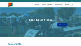 What Nmsea.org website looked like in 2019 (4 years ago)