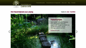 What Naturheilpraxis-arlt.de website looked like in 2019 (4 years ago)