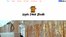 What Naplesphotobooths.com website looked like in 2019 (4 years ago)