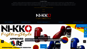 What Nikkoshop.it website looked like in 2019 (4 years ago)