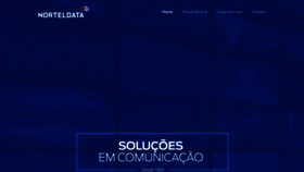 What Norteldata.com.br website looked like in 2019 (4 years ago)