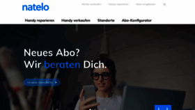 What Natelo.ch website looked like in 2019 (4 years ago)
