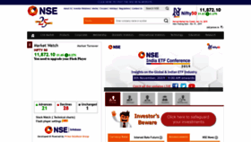 What Nse-india.com website looked like in 2019 (4 years ago)