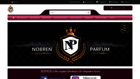 What Nobrenparfum.be website looked like in 2019 (4 years ago)