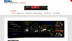 What Newsmg.com website looked like in 2019 (4 years ago)