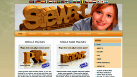 What Name-2-puzzle.com website looked like in 2019 (4 years ago)