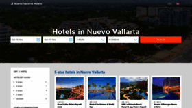 What Nuevovallarta-hotels.com website looked like in 2019 (4 years ago)