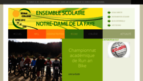 What Ndfaye.fr website looked like in 2019 (4 years ago)