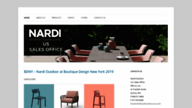 What Nardioutdoorusa.com website looked like in 2019 (4 years ago)