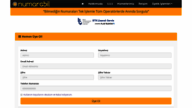 What Numarabil.com website looked like in 2019 (4 years ago)