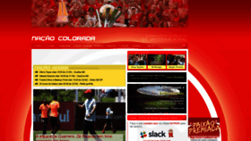 What Nacaocolorada.com.br website looked like in 2019 (4 years ago)