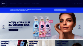 What Nivea.rs website looked like in 2019 (4 years ago)