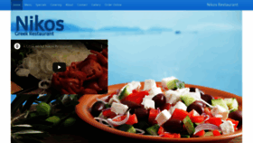 What Nikosrestaurant.ca website looked like in 2019 (4 years ago)