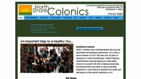 What Northshorecolonics.com website looked like in 2019 (4 years ago)