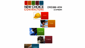 What Newchoicecontractors.com website looked like in 2019 (4 years ago)