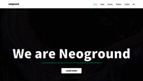 What Neoground.com website looked like in 2019 (4 years ago)
