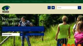 What Naturparke.de website looked like in 2019 (4 years ago)