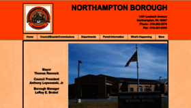 What Northamptonboro.com website looked like in 2019 (4 years ago)