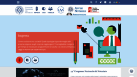 What Notariato.it website looked like in 2019 (4 years ago)