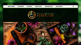 What Nativeamericanherbalism.com website looked like in 2019 (4 years ago)