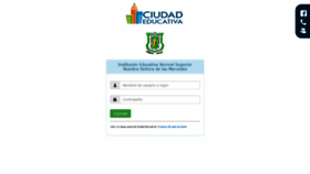 What Nsdelasmercedes.ciudadeducativa.com website looked like in 2019 (4 years ago)