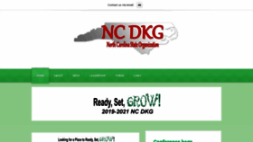 What Ncdkg.org website looked like in 2019 (4 years ago)