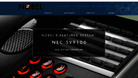 What Nobelvoicedata.com website looked like in 2019 (4 years ago)