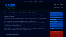 What Northernbeachesplumbing.com.au website looked like in 2019 (4 years ago)