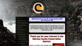 What Natronacountyconservationdistrict.com website looked like in 2019 (4 years ago)