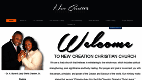 What Newcreation-md.org website looked like in 2019 (4 years ago)