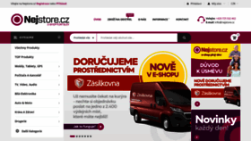 What Nejstore.cz website looked like in 2019 (4 years ago)