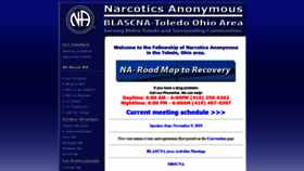 What Natoledo.com website looked like in 2019 (4 years ago)