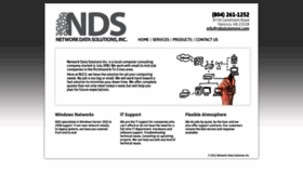 What Ndsolutionsinc.com website looked like in 2019 (4 years ago)