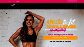 What Nathaliamelofit.com website looked like in 2019 (4 years ago)