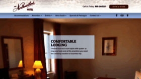 What Northeastlandhotel.com website looked like in 2019 (4 years ago)