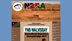 What Namibiaendurance.org website looked like in 2019 (4 years ago)
