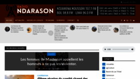 What Ndarason.com website looked like in 2019 (4 years ago)