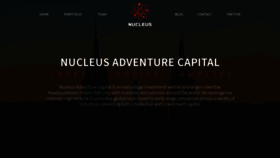 What Nucleushg.com website looked like in 2019 (4 years ago)
