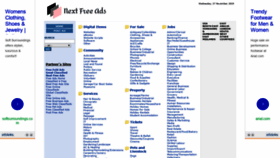 What Nextfreeads.com website looked like in 2019 (4 years ago)