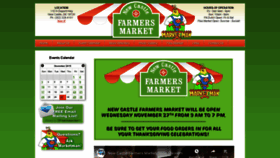 What Newcastlefarmersmarket.com website looked like in 2019 (4 years ago)