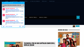 What Novelas4k.com website looked like in 2019 (4 years ago)