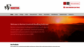 What Nortonlhs.com.au website looked like in 2019 (4 years ago)