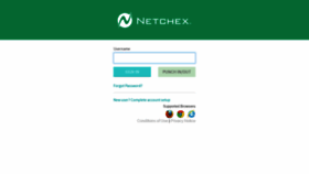What Netchexonline.net website looked like in 2019 (4 years ago)