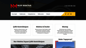What Nurmakina.net website looked like in 2019 (4 years ago)