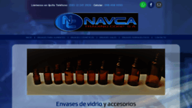 What Navca.com.ec website looked like in 2019 (4 years ago)
