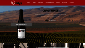 What Nagywines.com website looked like in 2019 (4 years ago)