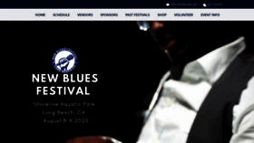 What Newbluesfestival.com website looked like in 2019 (4 years ago)
