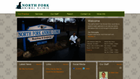 What Northforkanimalclinic.com website looked like in 2019 (4 years ago)
