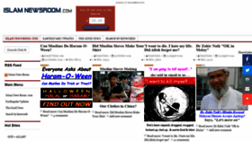 What Newslineislam.com website looked like in 2019 (4 years ago)