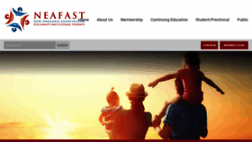 What Neafast.org website looked like in 2019 (4 years ago)